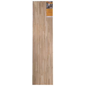Werkblad massief eiken 250x61 cm 26 mm