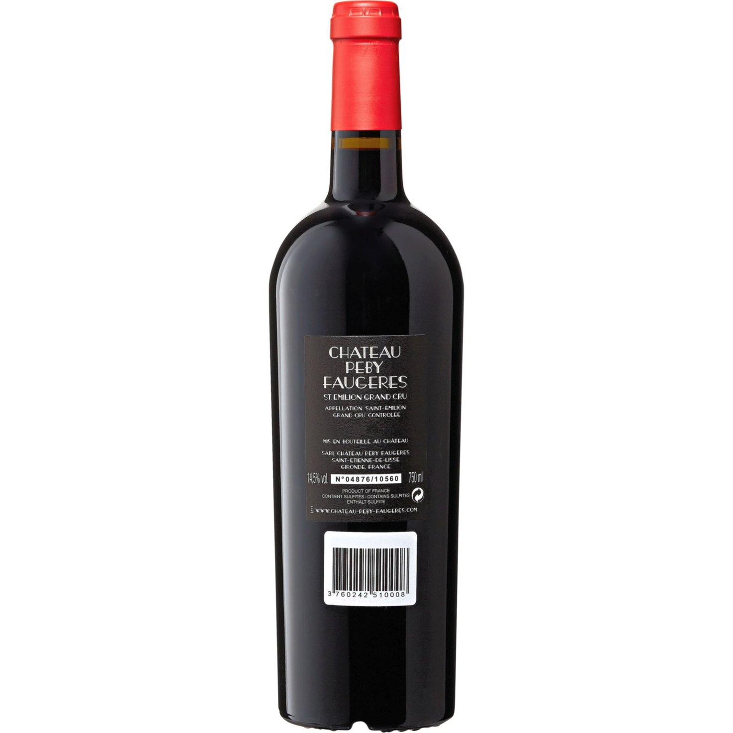 Château Péby Faugères Saint-Emilion AOC Grand Cru Classé -75cl