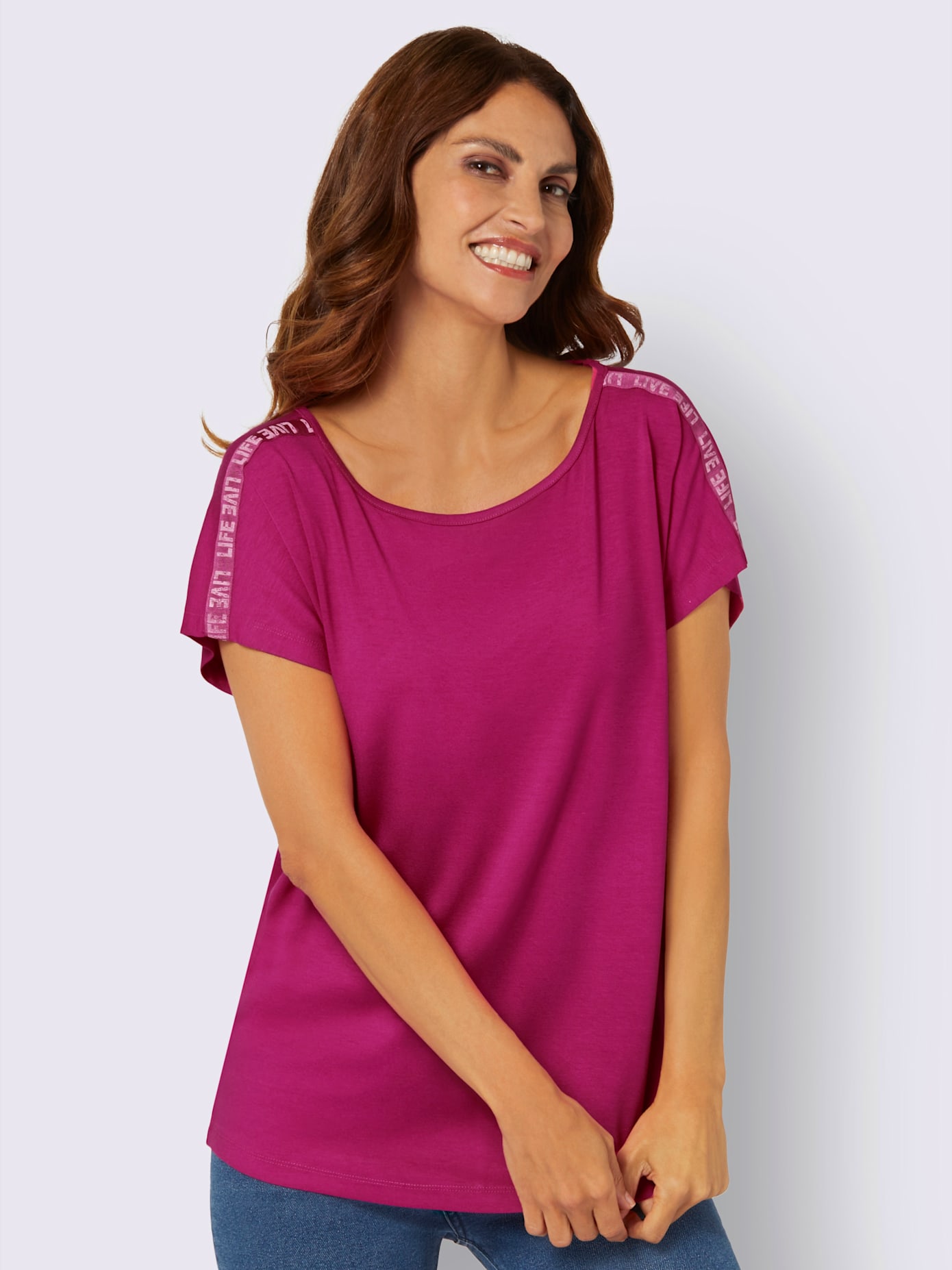 T-shirt viscose