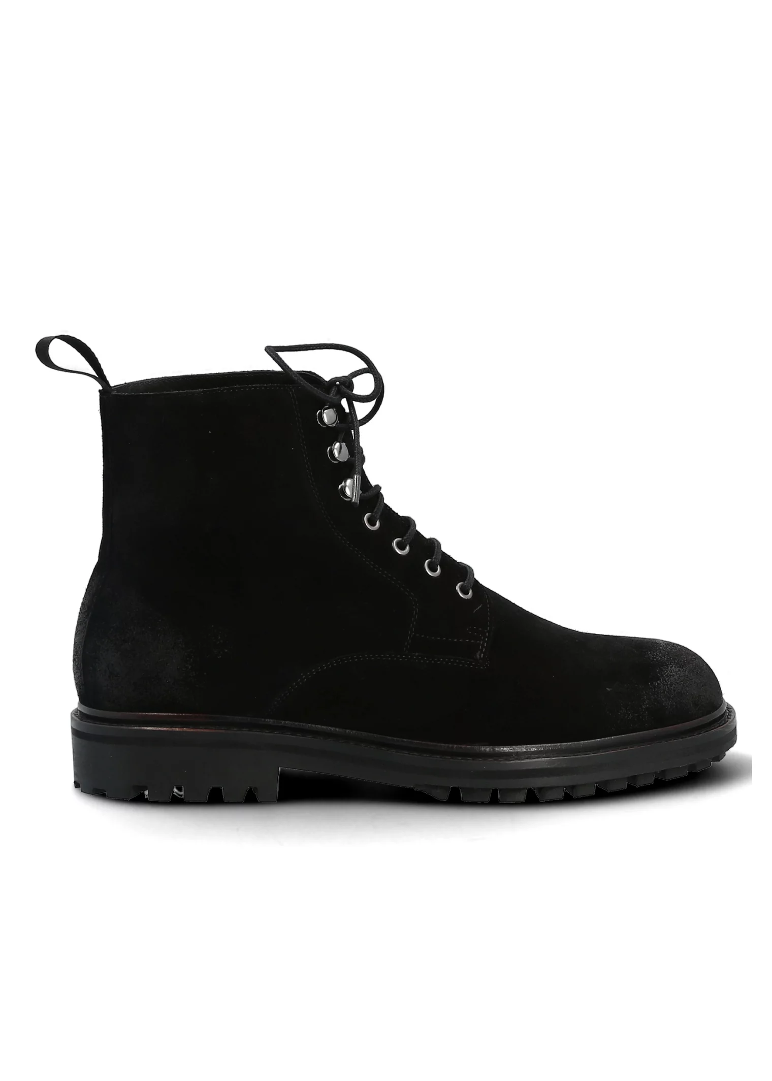 BOOTS TOLOMEO VELOURS NOIR