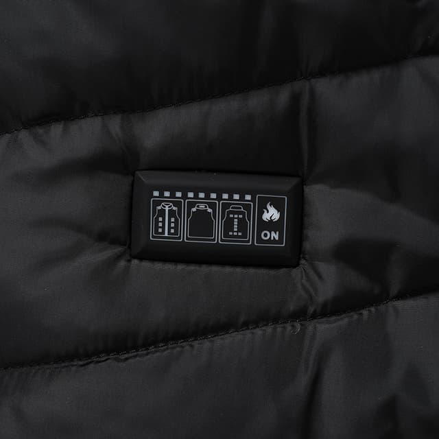 Varmevest med 21 varmezoner 4XL