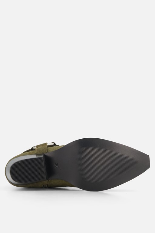 Cellini Cowboylaarzen groen Suede