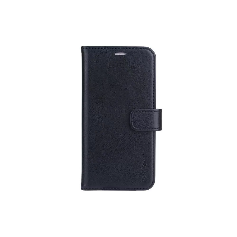 Radicover iPhone 13 Flipcover Vegansk Læder Sort