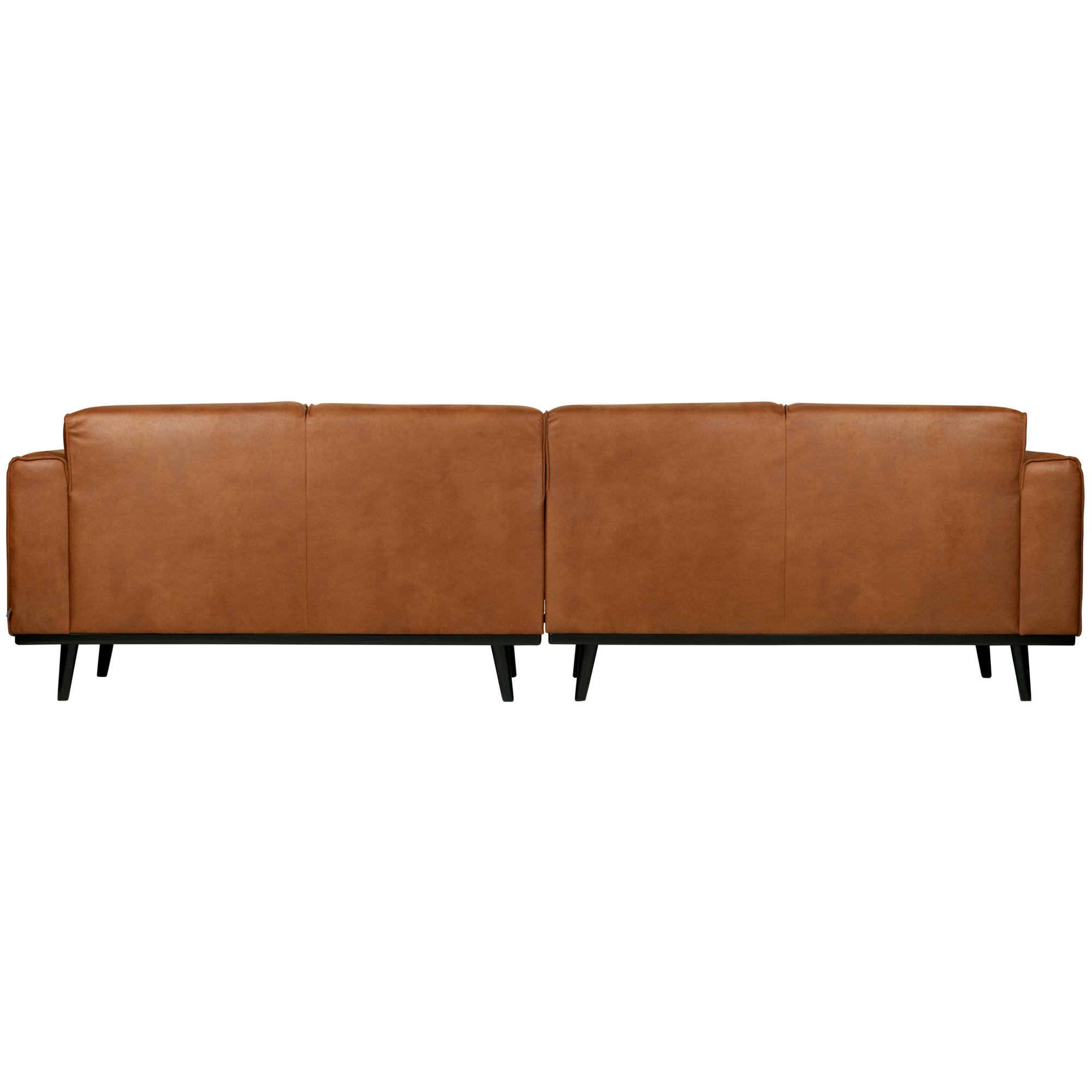 4-zits bank Statement Statement 4-zits Bank 280 cm - Lederlook - Cognac