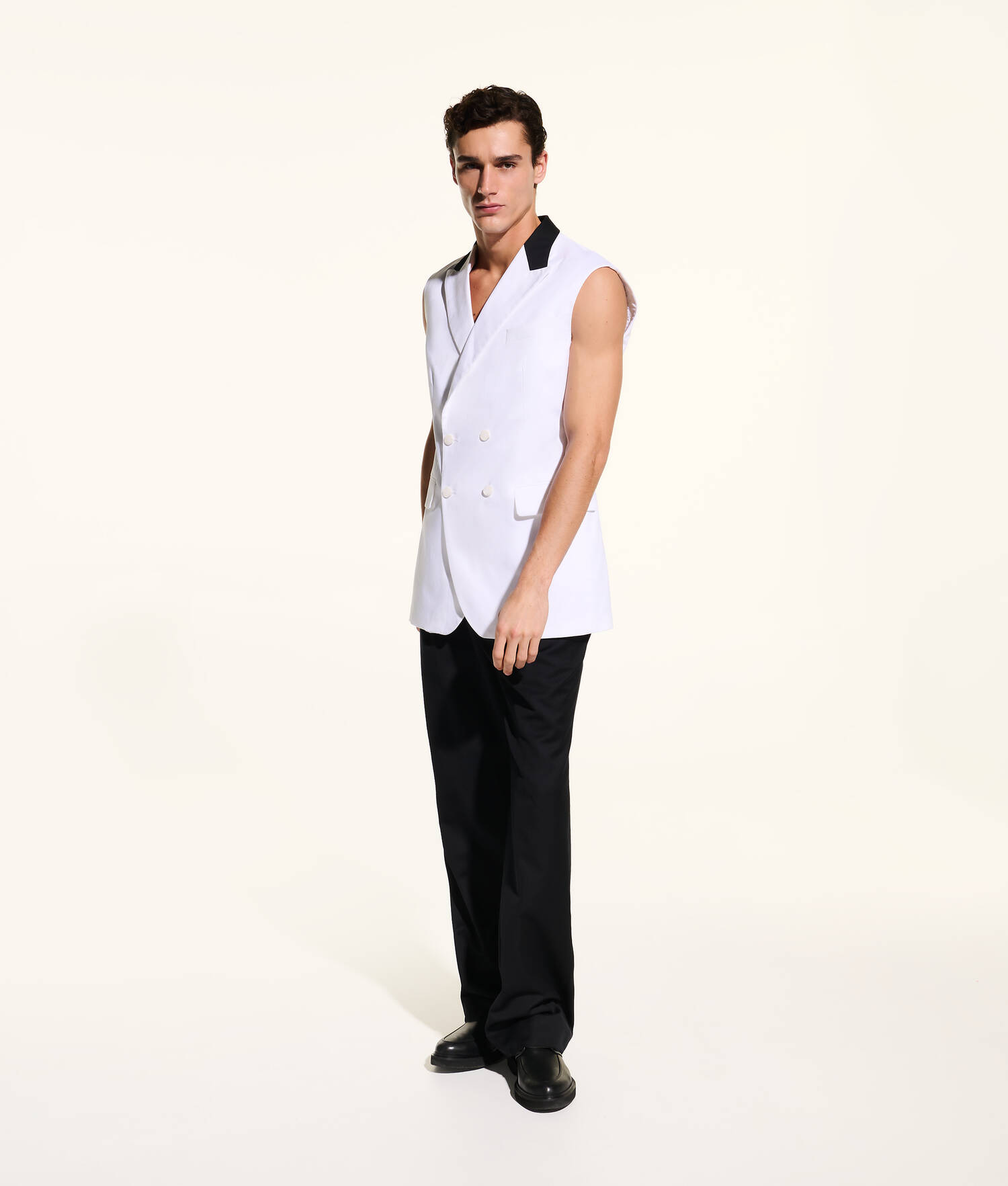 GILET KL STUDIO - Blanc