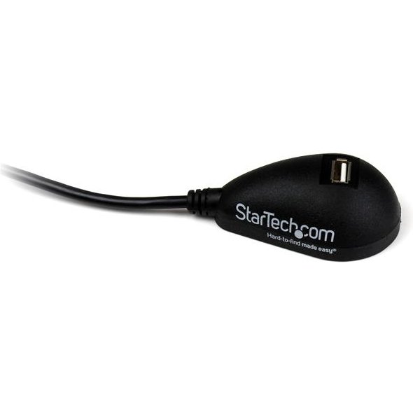 StarTech.com Câble d'Extension Mâle/Femelle USB 2.0 de 1.50m - Prolongateur USB pour Bureau