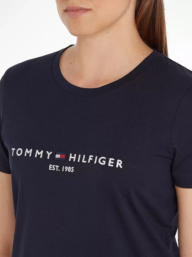 TOMMY HILFIGER T-Shirt Regular Fit  blau