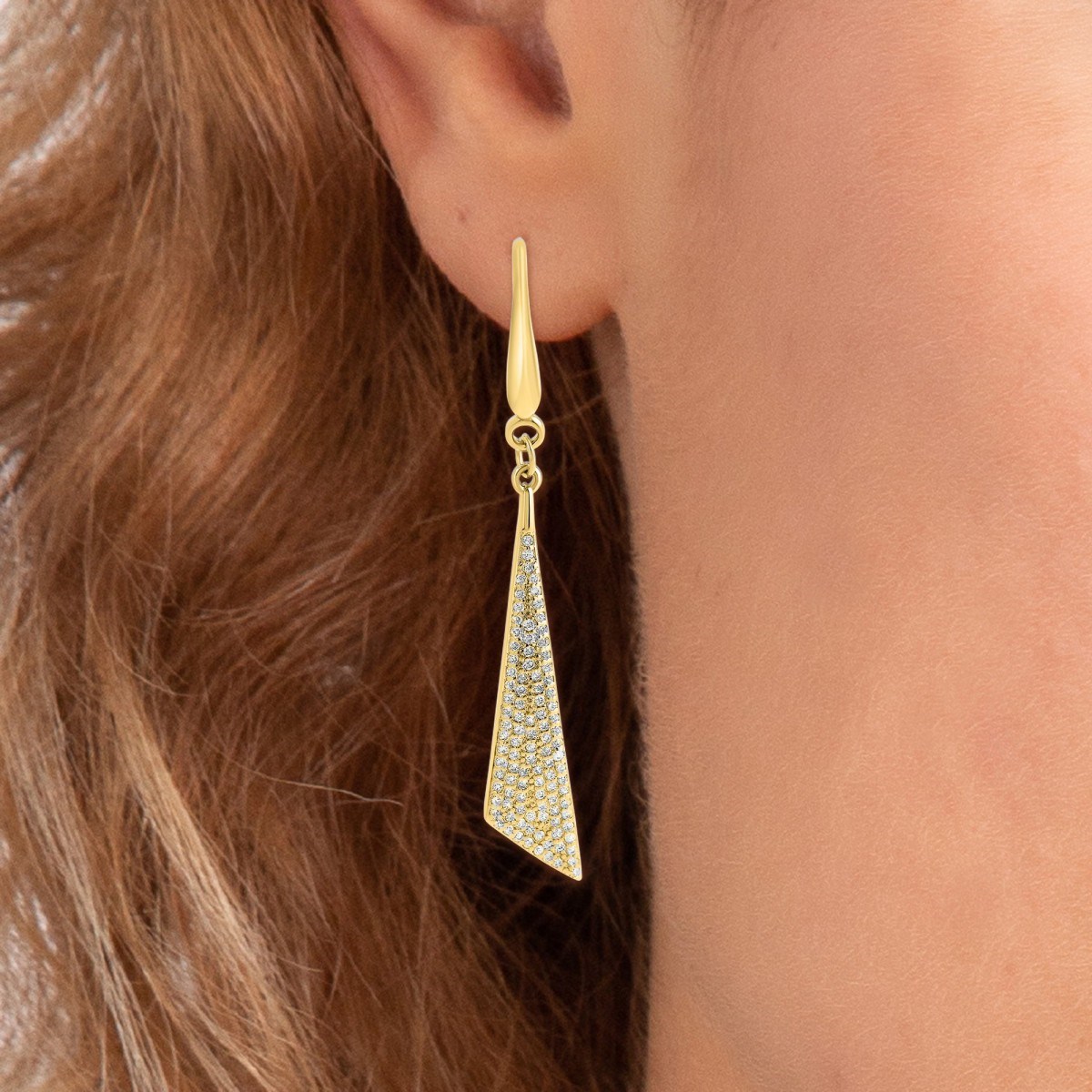 Boucles d'oreilles par SC Bohème ornées de Zirconium