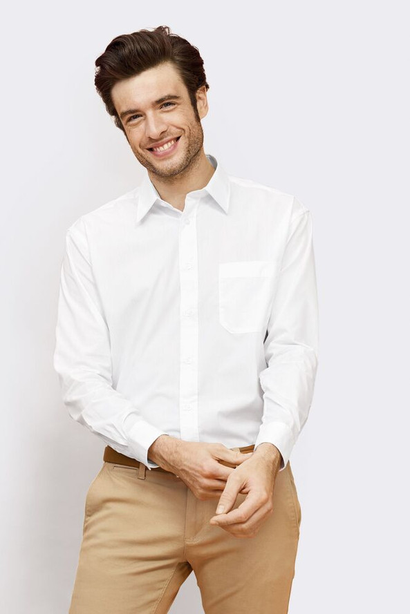 SOL'S 16040 - Baltimore Chemise Homme Popeline Manches Longues