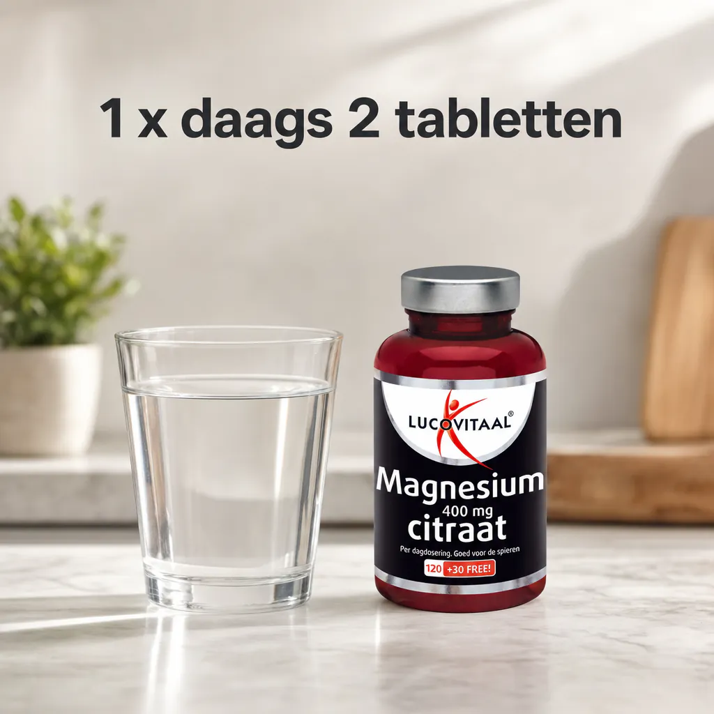 Magnesium Citraat tabletten 400 mg