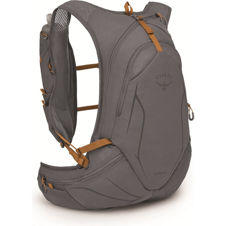 Osprey Duro 15 w/Flasks Phantom Grey/Toffee Orange