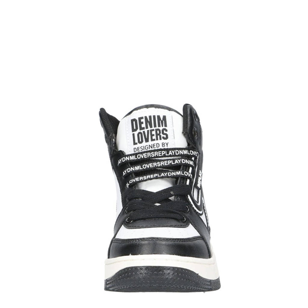 REPLAY sneakers zwart/wit