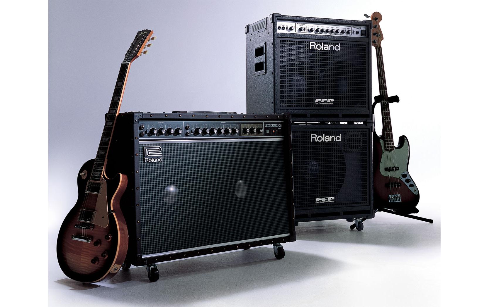 Combo JC-120<br>Verstärker mit Einzigartiger berühmter Stereo-Chorus