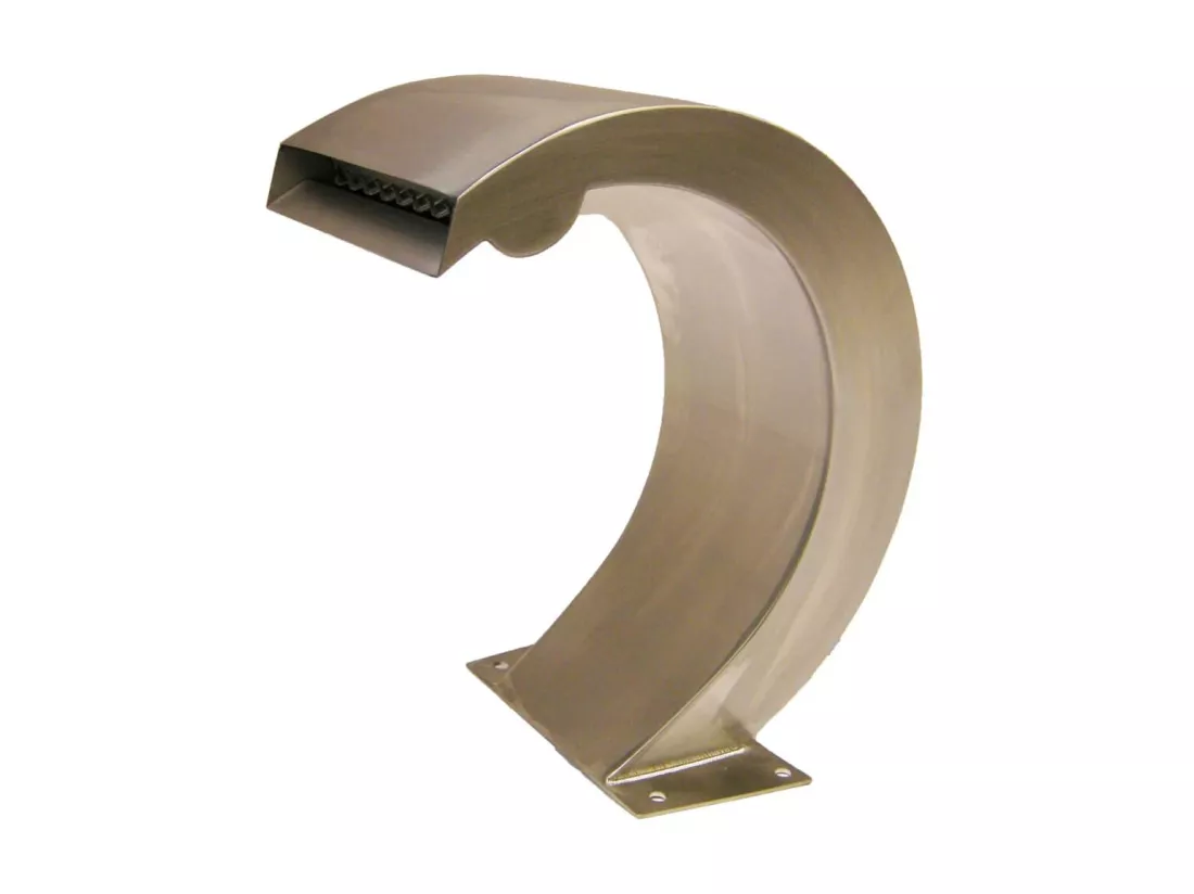 Lame d'eau en acier inoxydable Mamba S-LED Ubbink 7504632