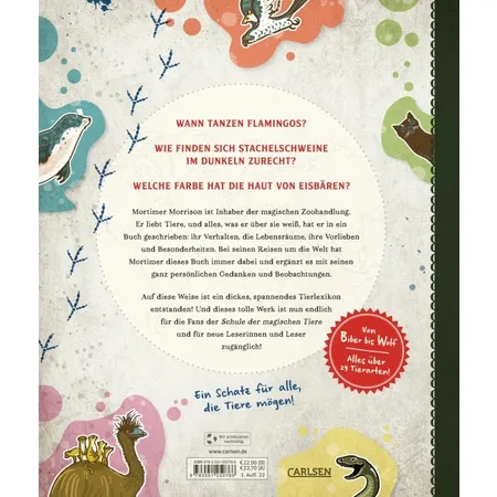 Carlsen Verlag Die Schule der magischen Tiere: Mister Morrisons gesammeltes Tierwissen