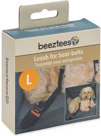 Beeztees hondentuig zwart 85 x 2 cm