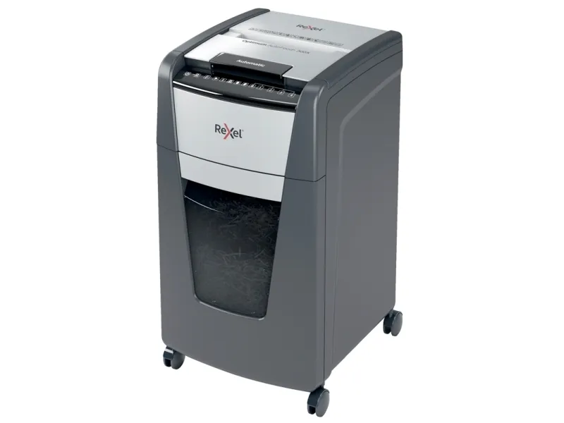 Makulator Rexel Optimum AutoFeed  300X krydsmakulering 4x25 mm (P-4)