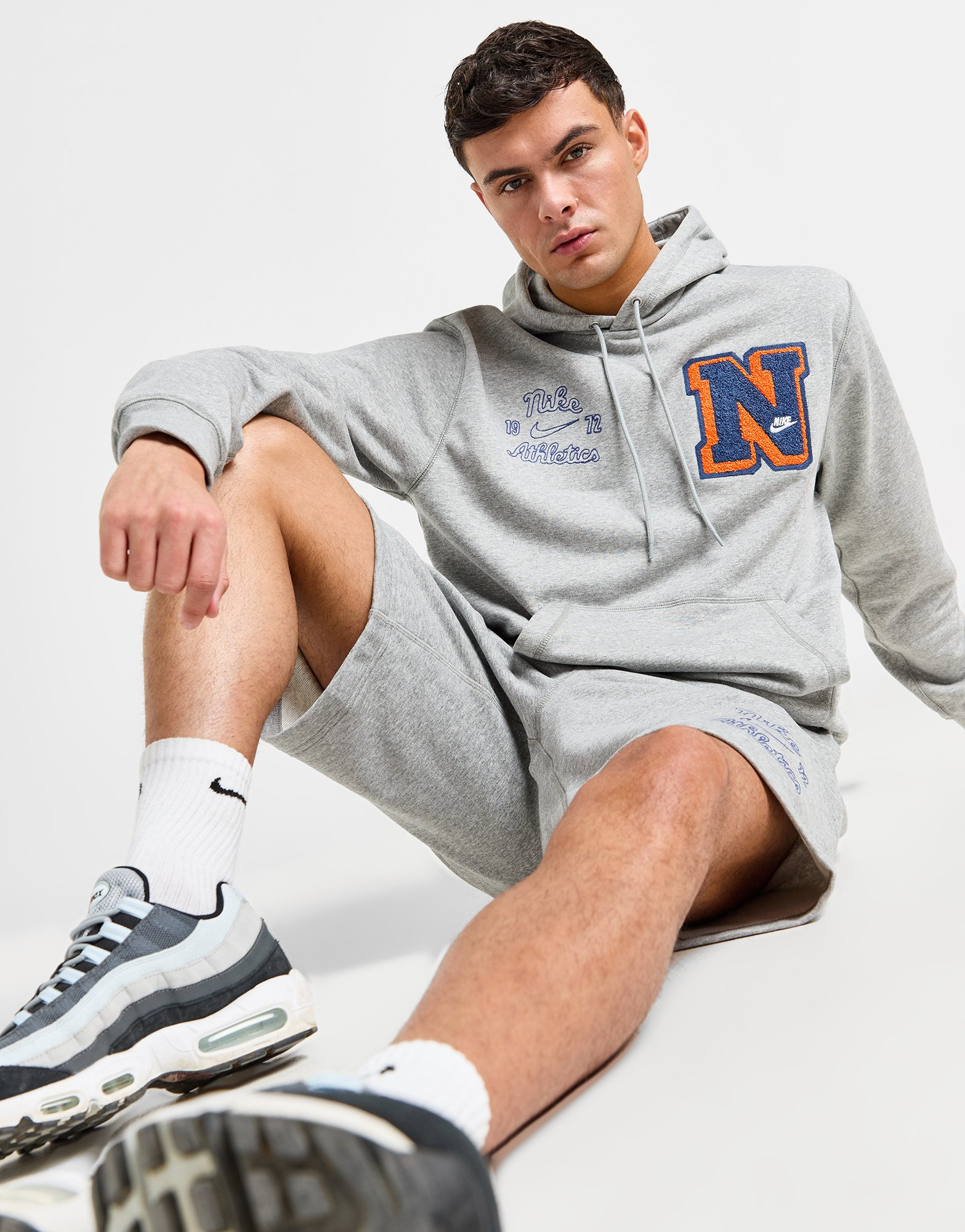 Nike Sweat à Capuche Club Script Homme