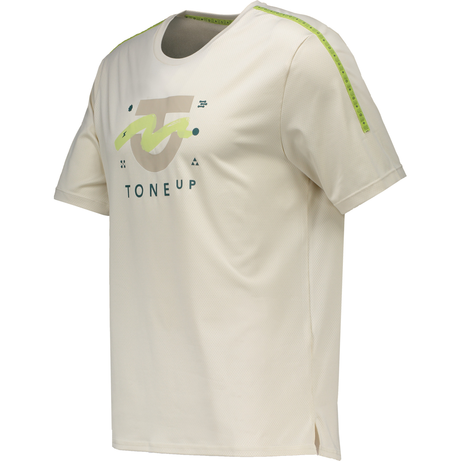 Tone Up Herren-T-Shirt Tone S, offwhite