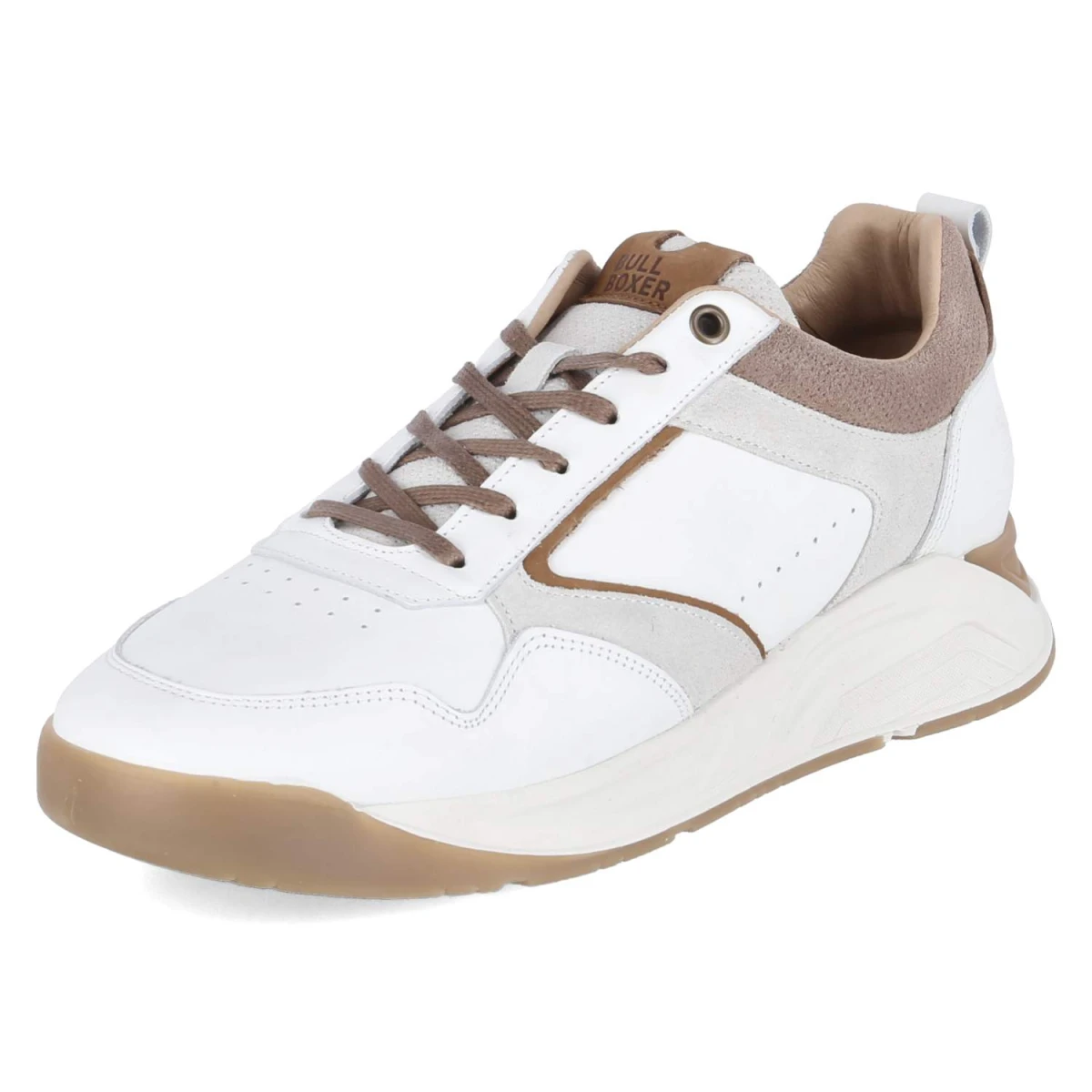 BullboxerLow Sneaker - White-Beige