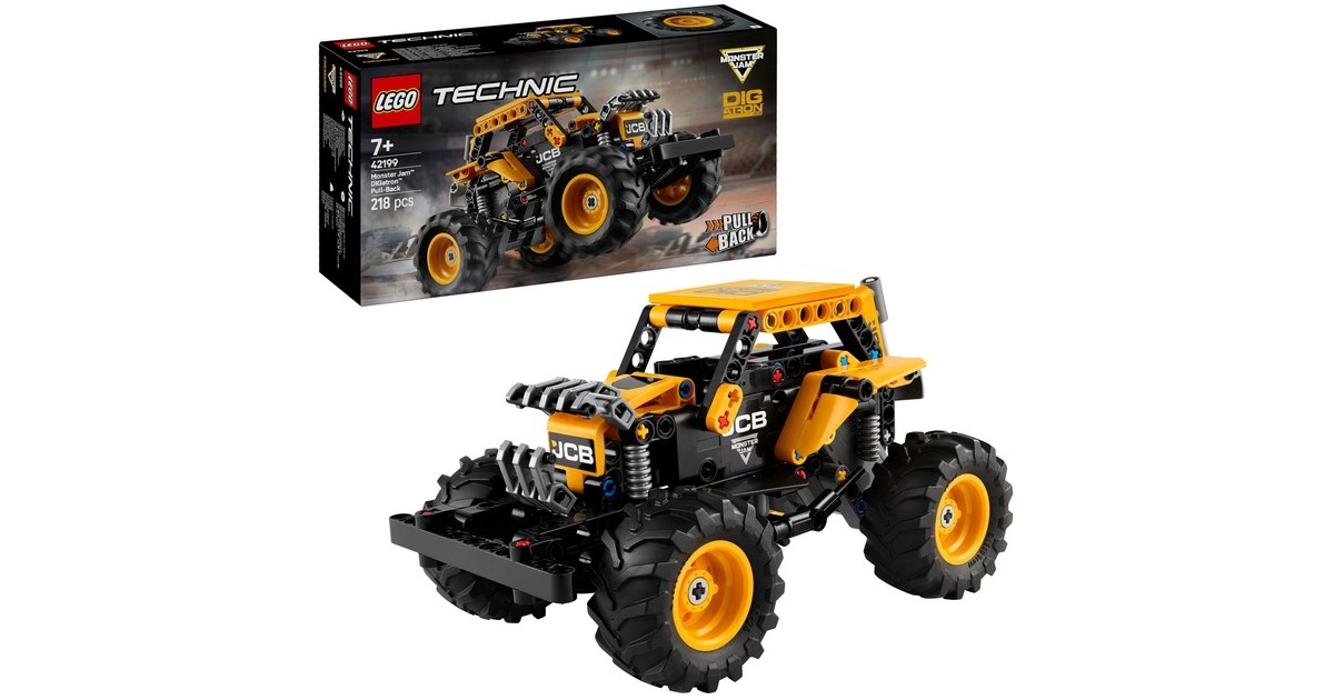 LEGOTechnic - Monster Jam DIGatron pull-back Constructiespeelgoed  (42199)