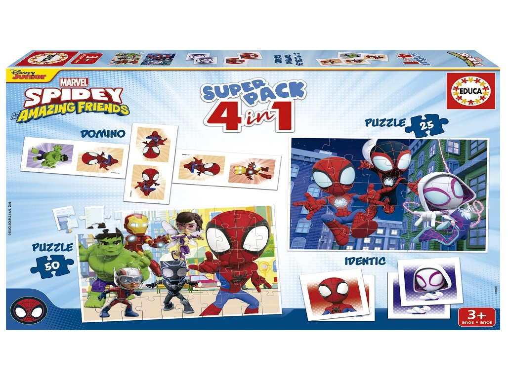 SUPERPACK EDUCA SPIDEY & FRIENDS