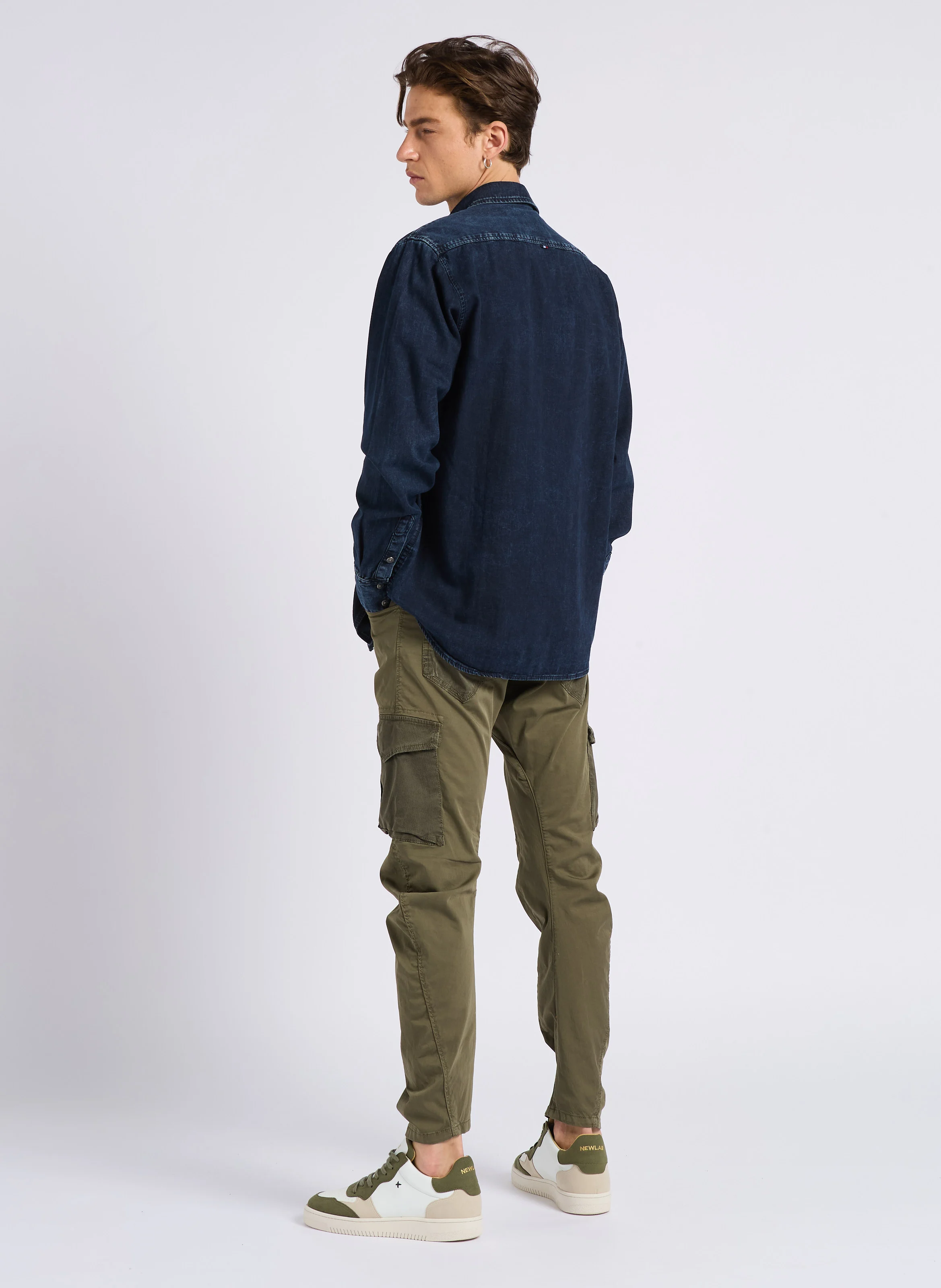 PEDRO - Chemise style denim | Noir