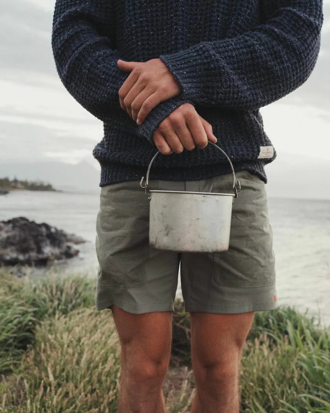 Amundsen Sports Field Sweater, Herre<br>Råtøff strikket genser i deilig materiale!