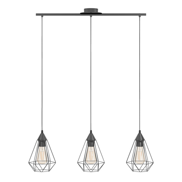 Eglo Tarbes langbordspendel sort L79 x H110 cm