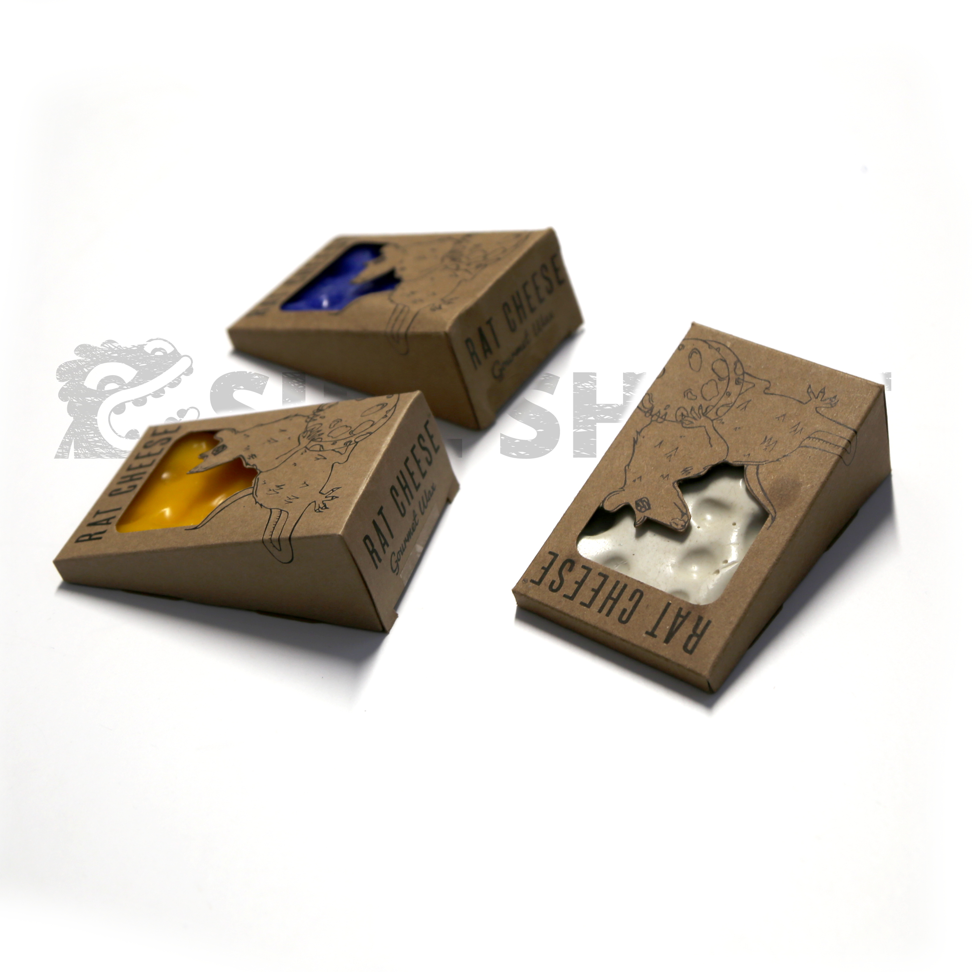 Rat Cheese Gourmet Wax Surf Wax - Warm / Tropical