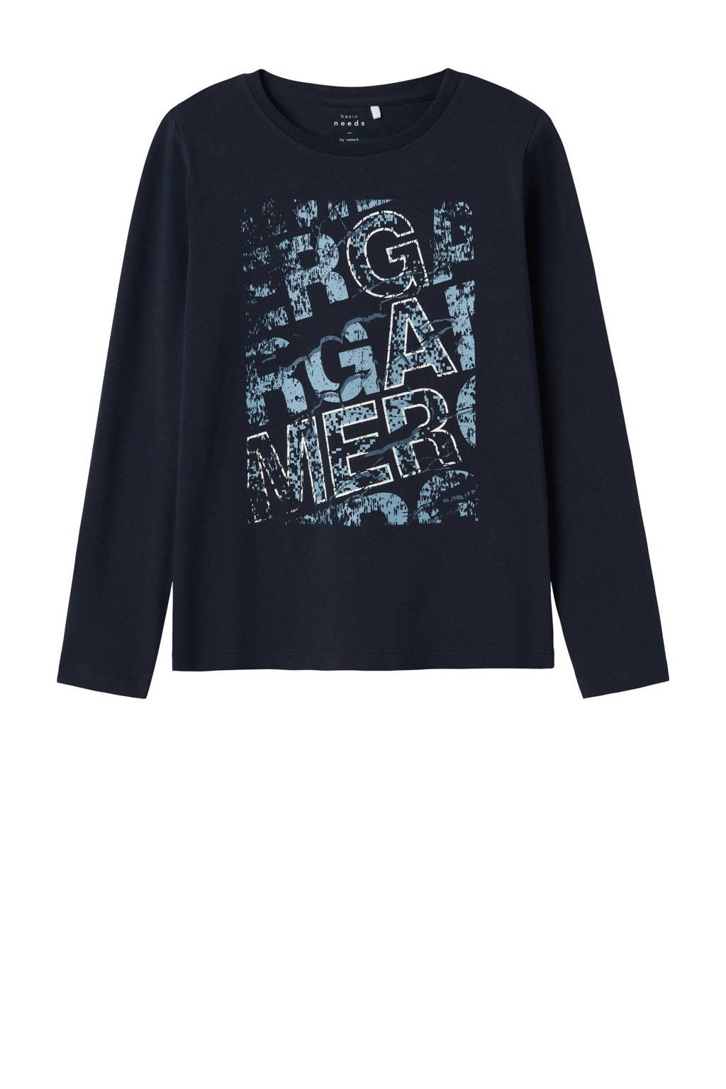 NAME IT longsleeve NKMVUX met printopdruk