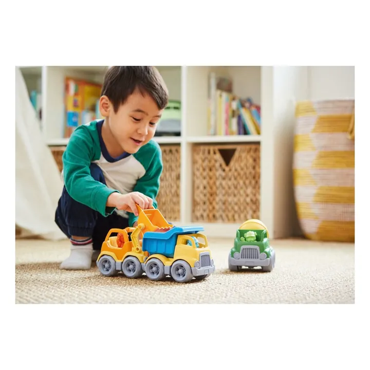 Green Toys Camions de construction - Set de 3