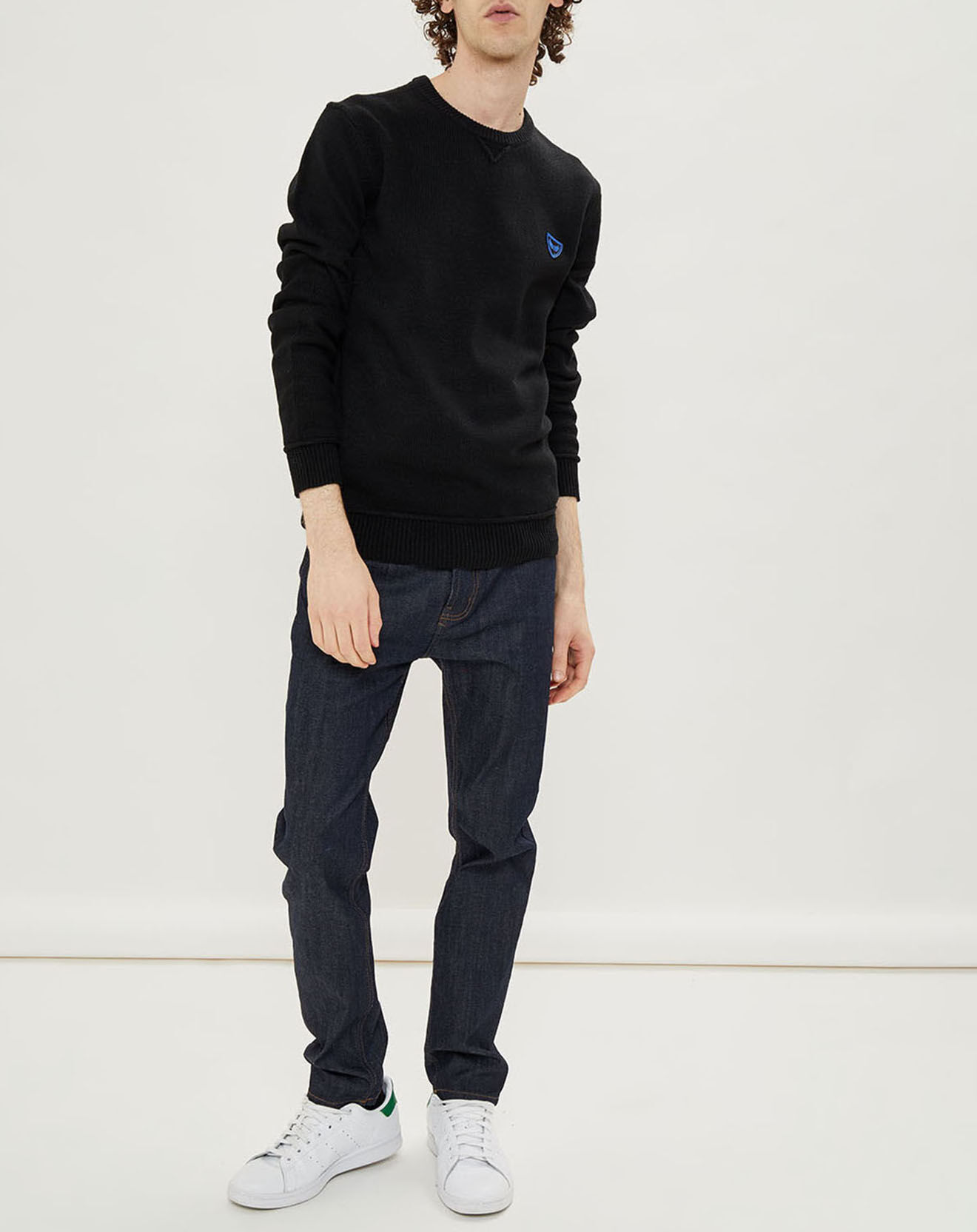 Kaporal 5 Pull en Laine mélangée Dane noir
