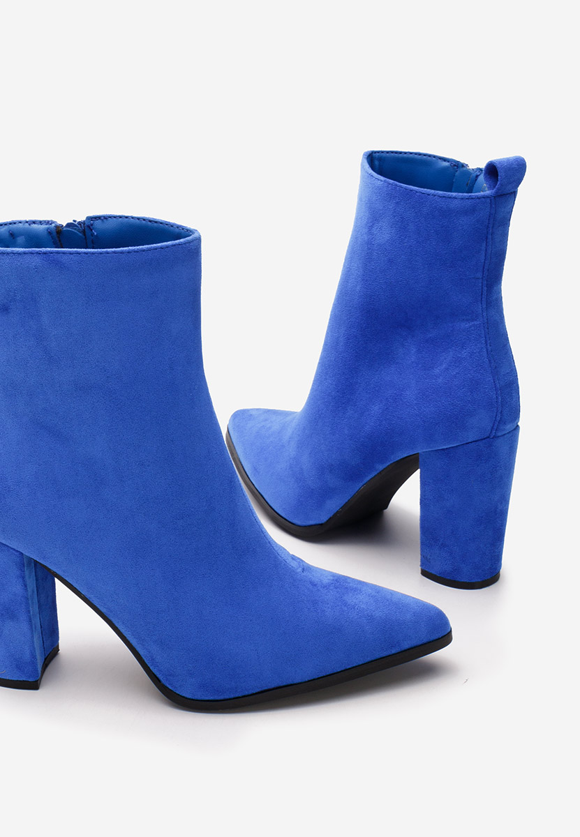 Bottines à talon bleus Adalina V2
