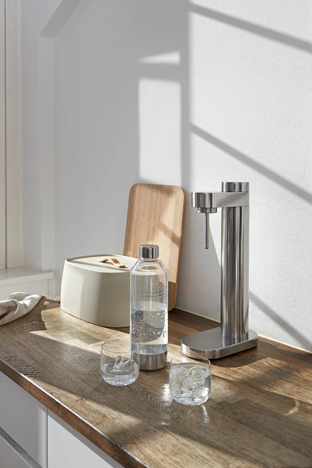 Stelton  Brus sodavandsmaskine - stål