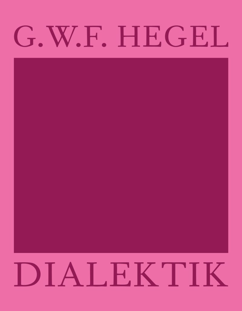 Dialetik - G.w.f. Hegel - Bog