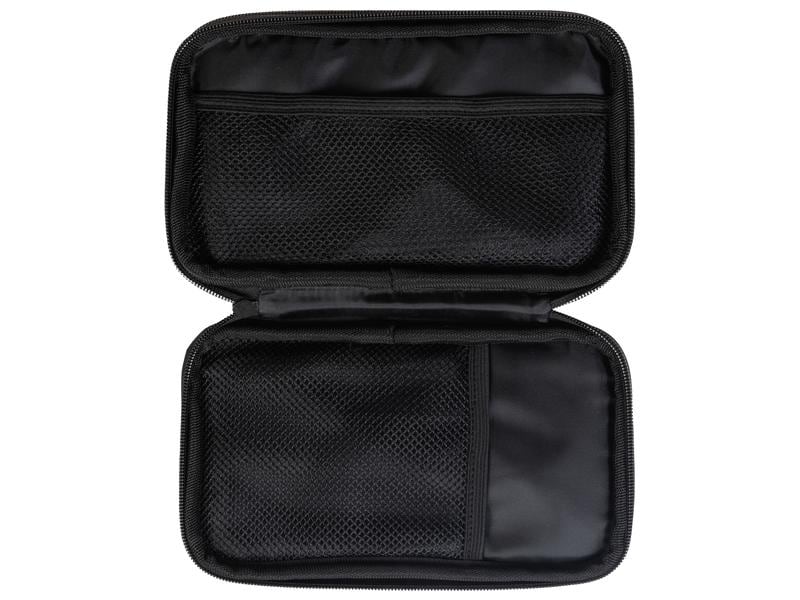 onit Reisetasche Tech-Zubehör Mini, Grau Zubehörtasche für Powerbank, Ladegerät, USB-Stick, Kabel und mehr