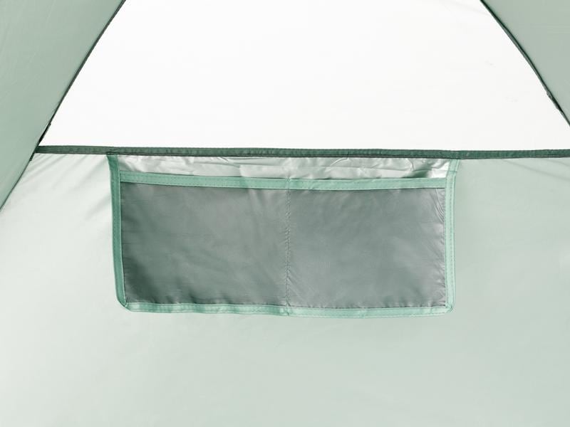 KOOR Strandzelt XL, Granite Green Strandmuschel schützt vor Sonne, Wind und leichtem Regen