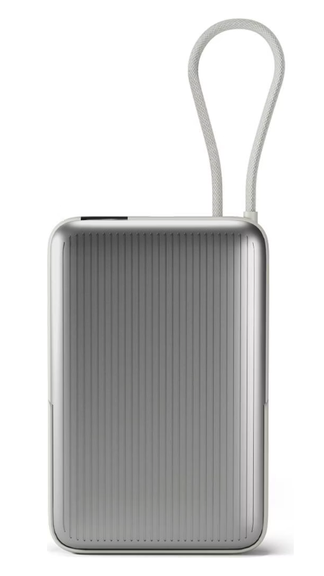 (22.5W) 10000mAh EM67 UltraPack Magnetische Qi2 MagSafe Mag  Powerbank USB C PD Ladegerät inkl. Ladekabel   Standfuss (9915101900048) - Beige