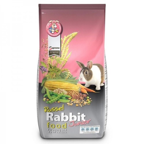 Ração Russel Junior para coelhos
