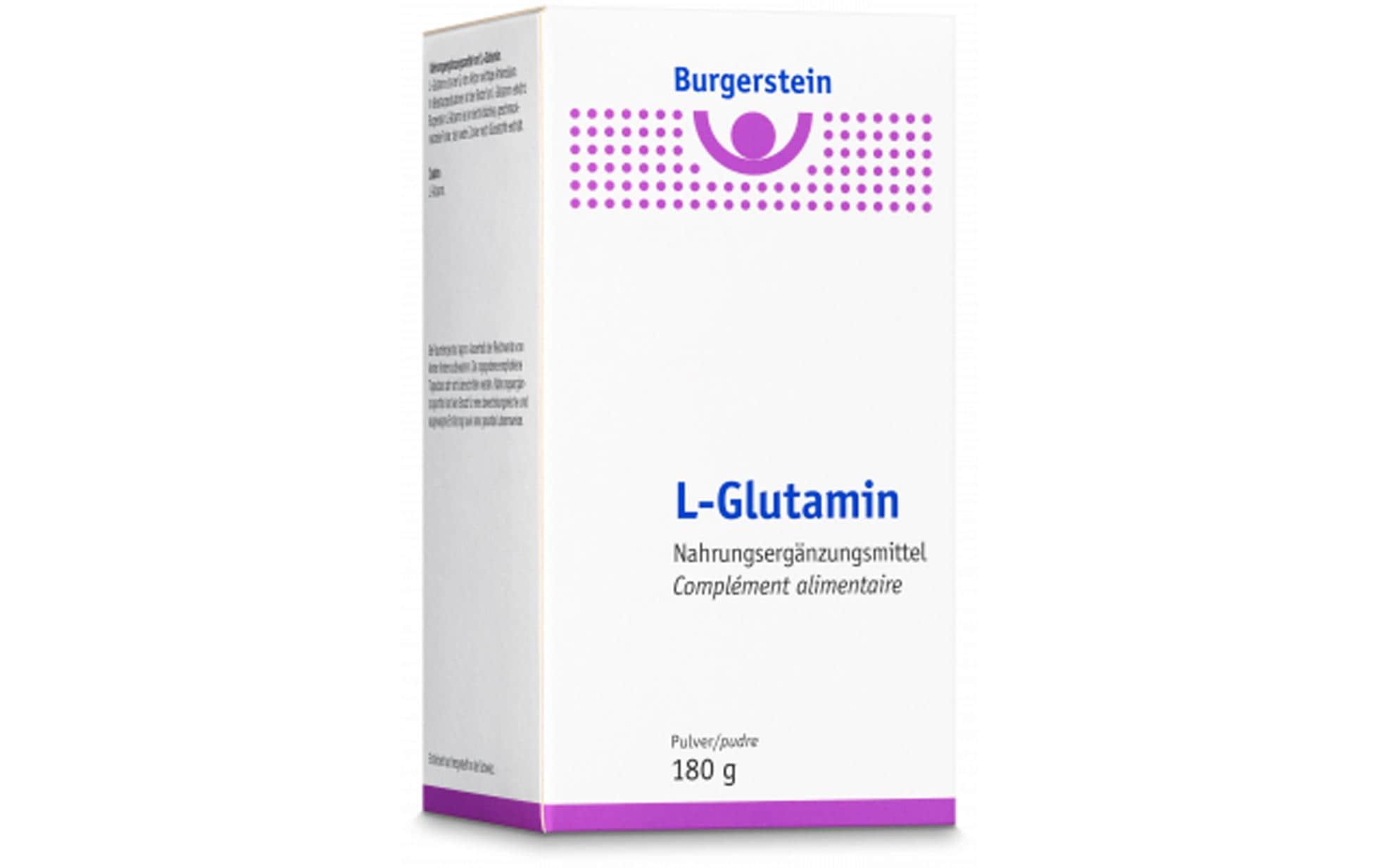 L-Glutamin Pulver 180 gVegane Nahrungsergänzung mit L-Glutamin