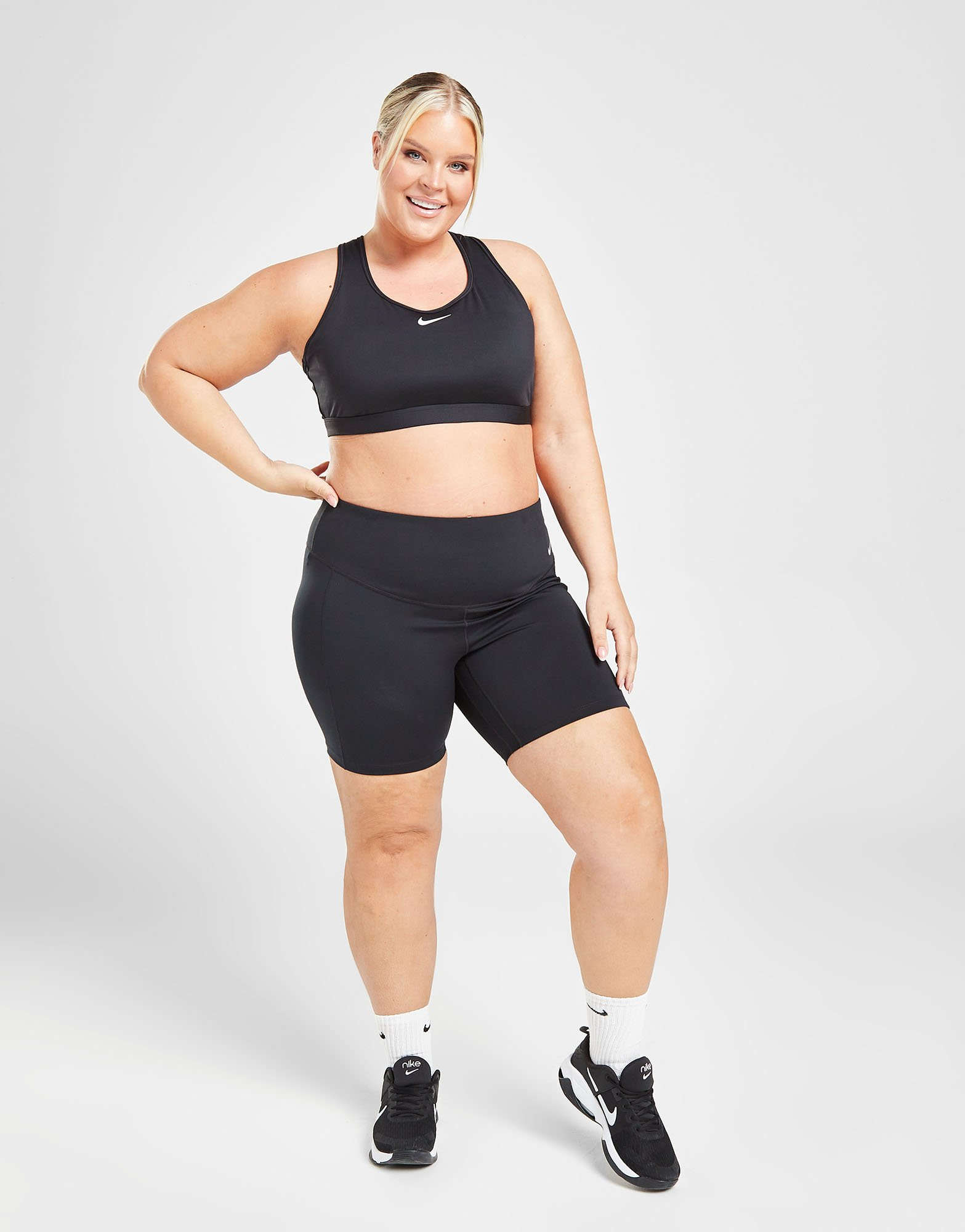Nike Brassière Swoosh Medium Support Grande Taille Femme