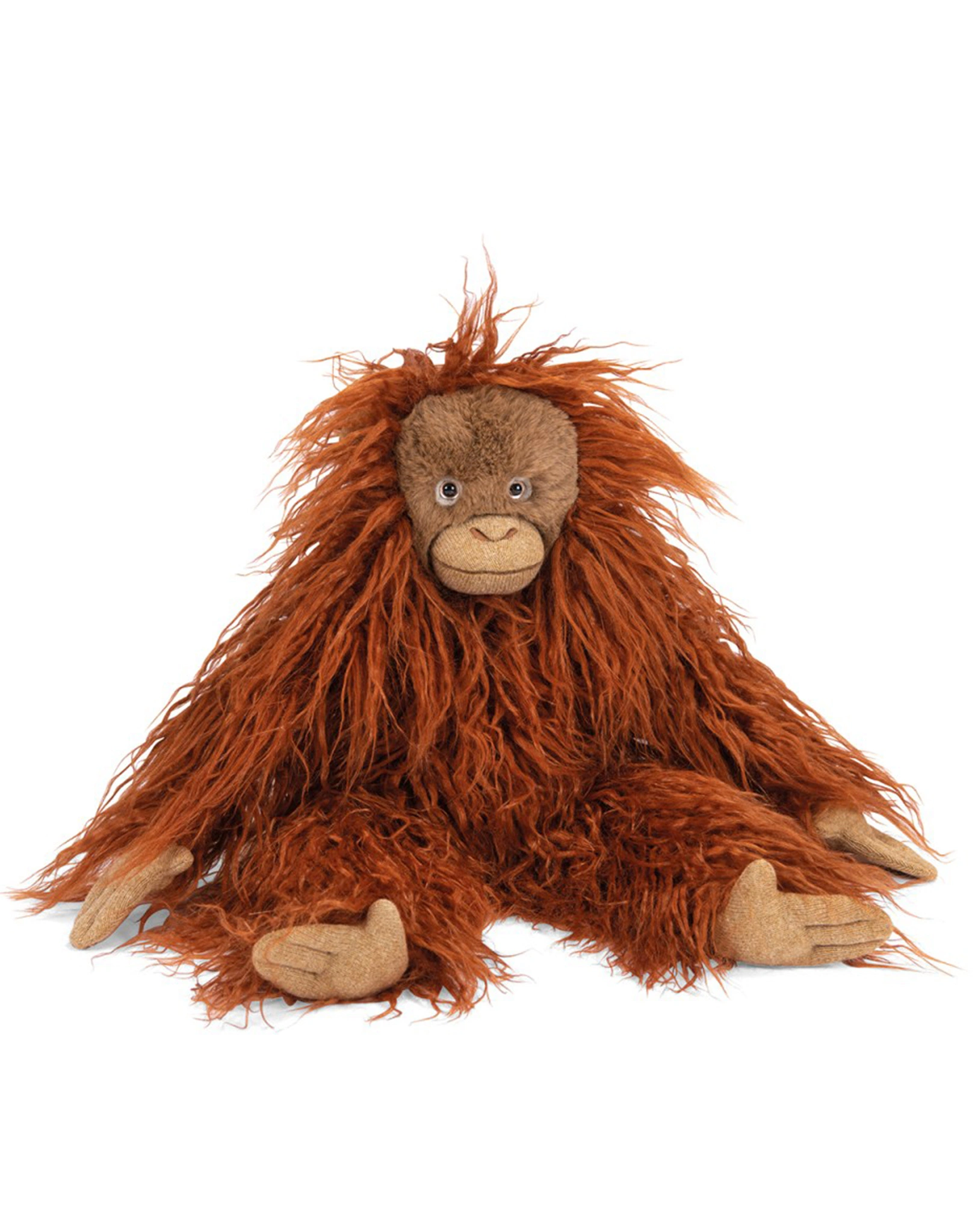 Kuscheltier KLEINER ORANG-UTAN (42cm) in braun