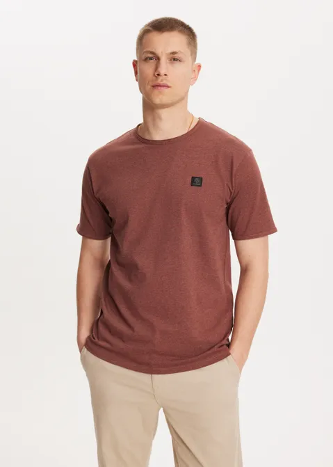 T-shirt met logo rood (BRI.MEL)