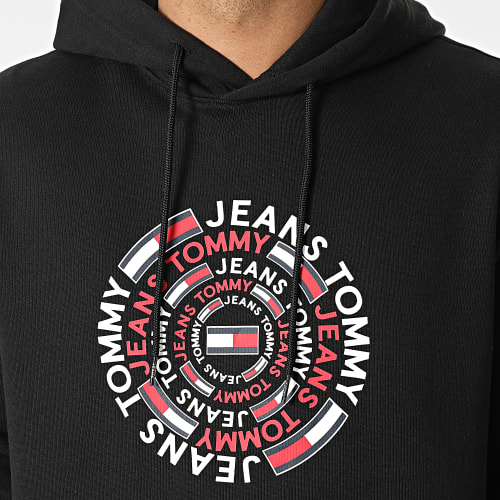 Sweat Capuche Circular Graphic 3288 Noir