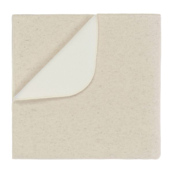 Nanami Cotton / Linen Wiegdeken - Dubbelzijdig - Naturel
