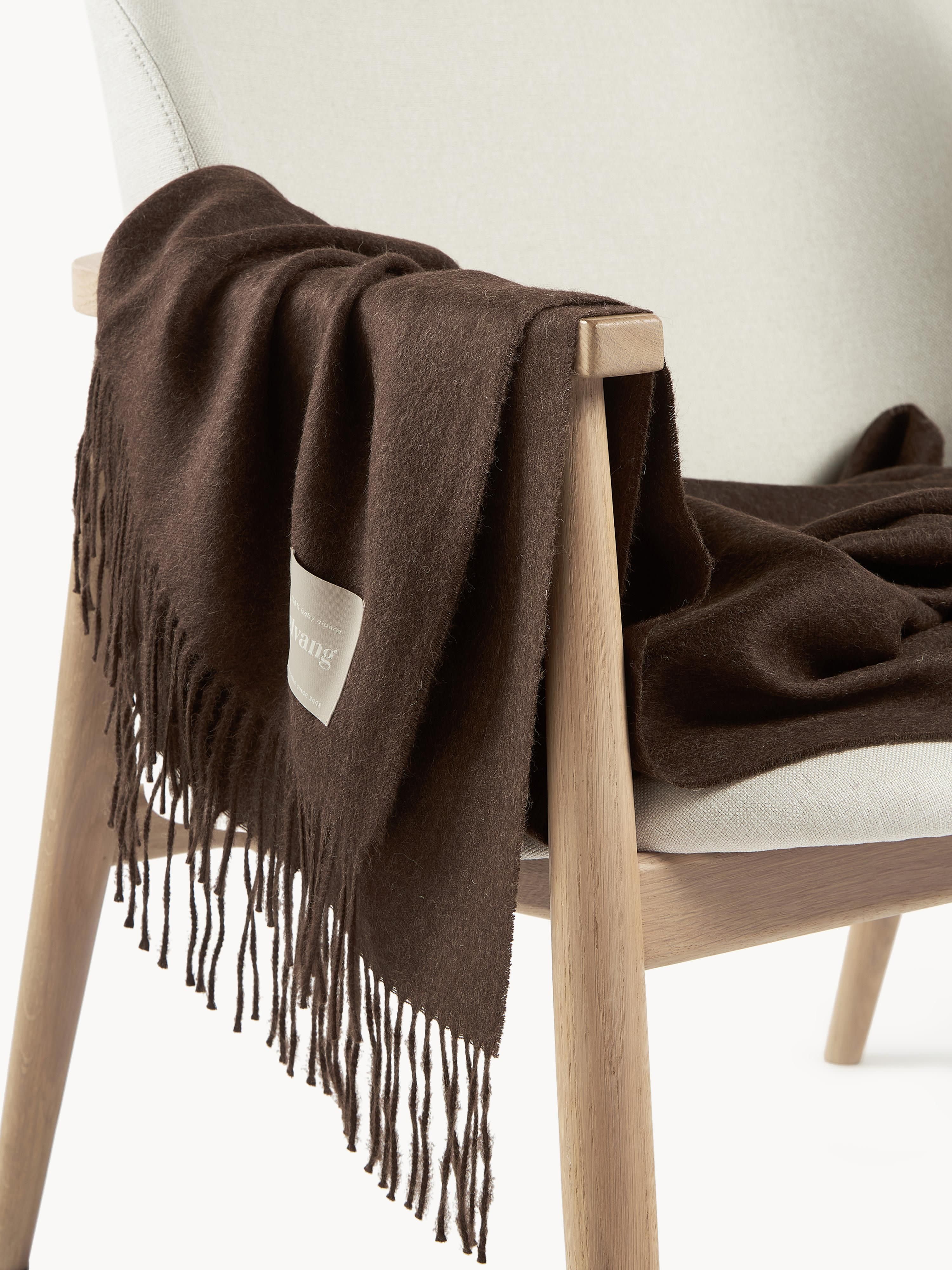 Plaid Luxury uit baby-alpacawol