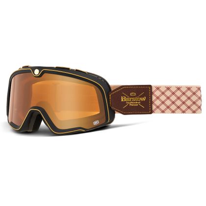 Lunettes moto 100% BARSTOW Solace - Persimmon - Marron / Noir