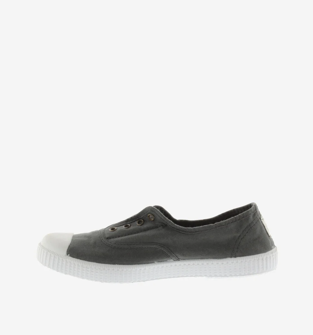 1915 INGLESA TENNIS TOILE DREC® ÉLASTIQUE Baskets en toile avec élastique pour femme PLOMO