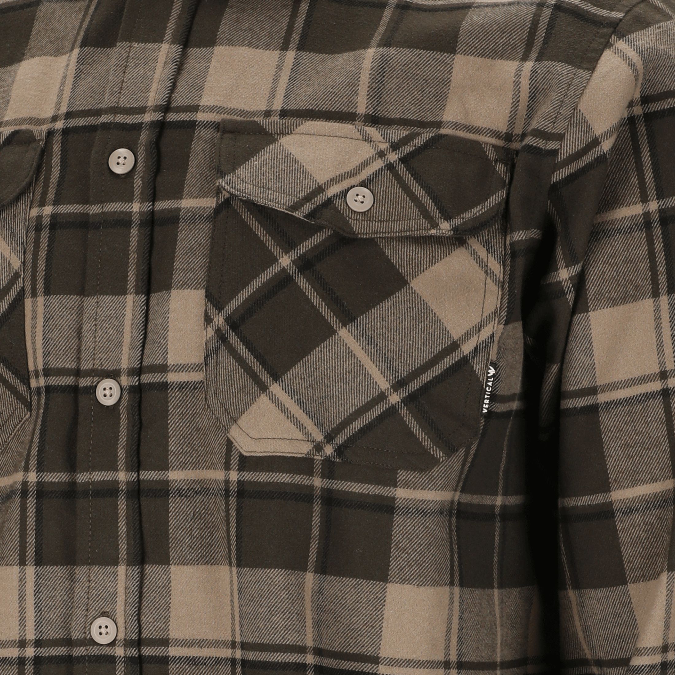 Vertical Deltong M Checked Shirt - Fritid og bomull